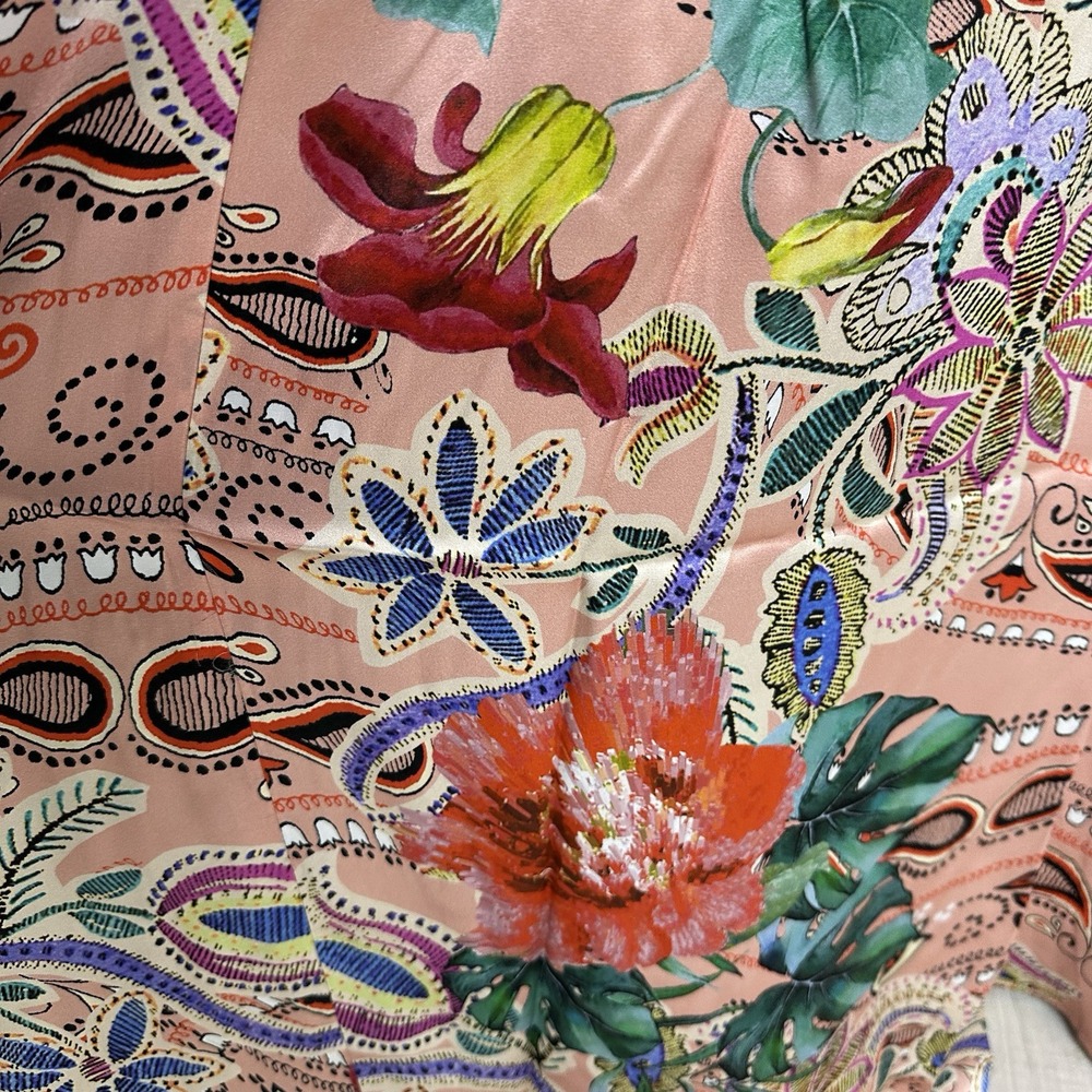 Guess Floral Maxi Dress - Pink and Green - Picture 13 of 13